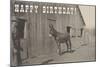 Happy Birthday, Mule and Man-null-Mounted Art Print