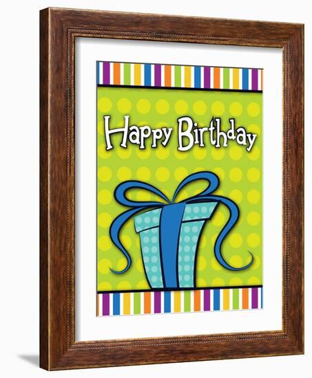 Happy Birthday Present-Josefina-Framed Art Print