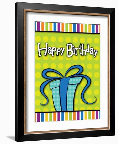 Happy Birthday Present-Josefina-Framed Art Print