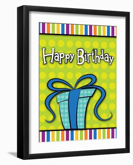 Happy Birthday Present-Josefina-Framed Art Print