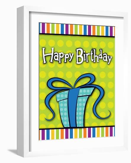 Happy Birthday Present-Josefina-Framed Art Print