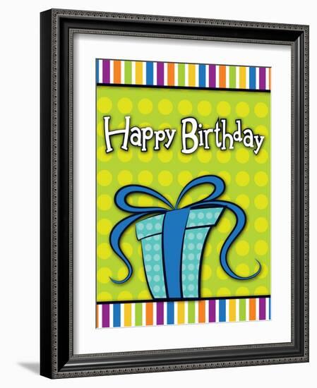 Happy Birthday Present-Josefina-Framed Art Print