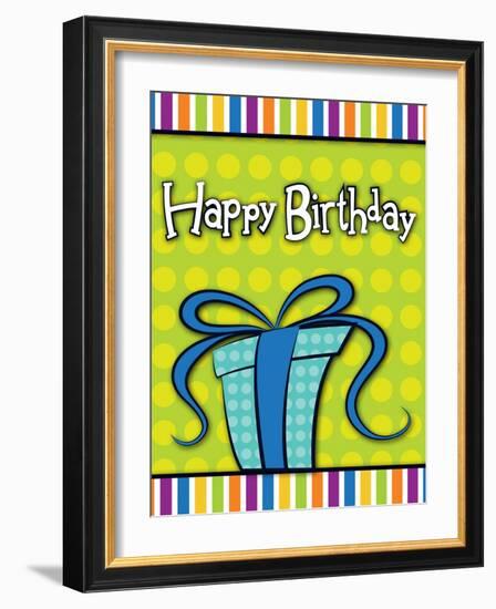 Happy Birthday Present-Josefina-Framed Art Print