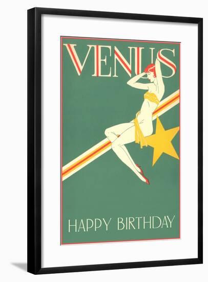 Happy Birthday, Venus-null-Framed Art Print