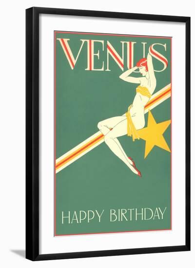 Happy Birthday, Venus-null-Framed Art Print