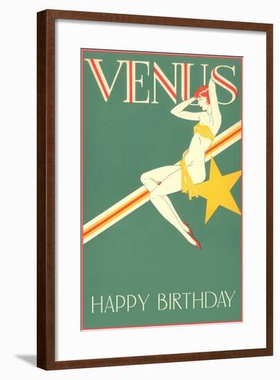 Happy Birthday, Venus-null-Framed Art Print