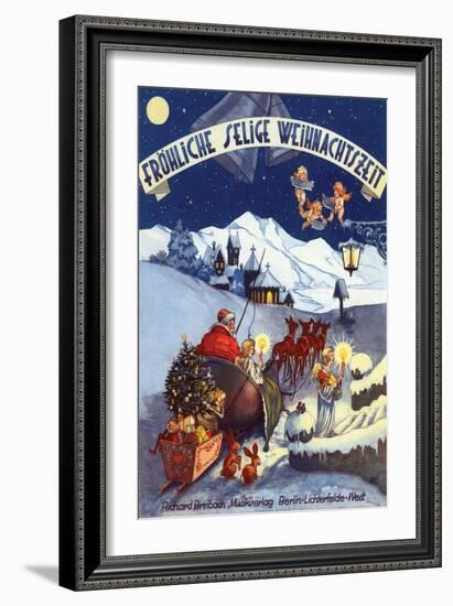 Happy Blessed Christmas Time-P.L.-Framed Art Print