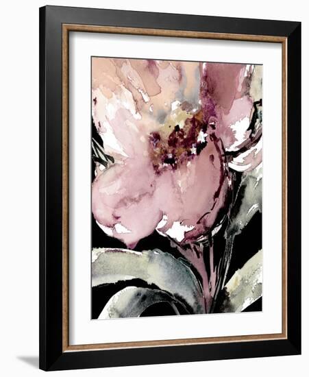Happy Bloom on Black II-Lanie Loreth-Framed Art Print
