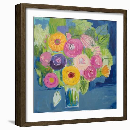 Happy Bouquet-Farida Zaman-Framed Art Print