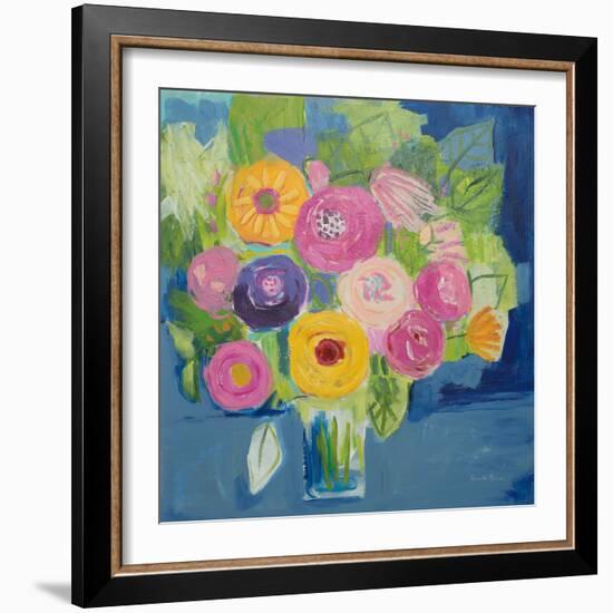 Happy Bouquet-Farida Zaman-Framed Art Print