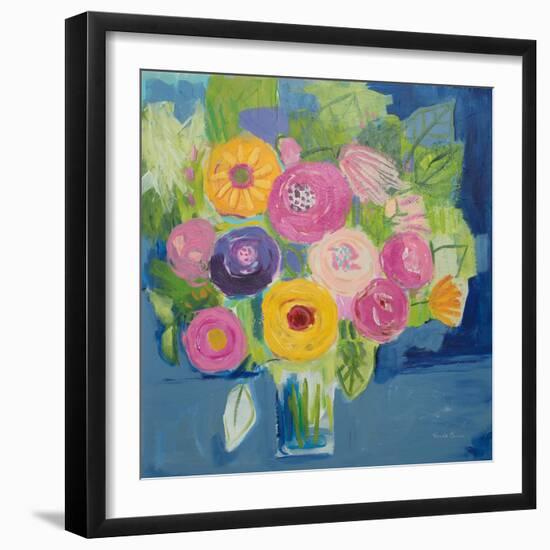 Happy Bouquet-Farida Zaman-Framed Art Print