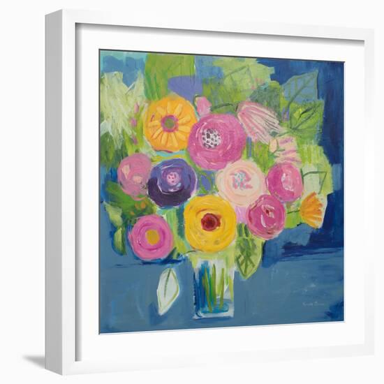 Happy Bouquet-Farida Zaman-Framed Art Print