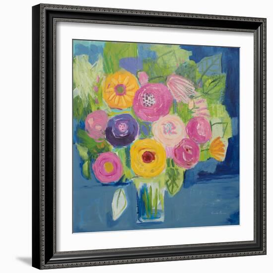 Happy Bouquet-Farida Zaman-Framed Art Print