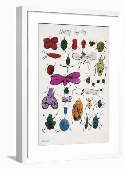 Happy Bug Day, 1954-Andy Warhol-Framed Art Print