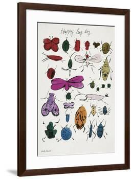 Happy Bug Day, 1954-Andy Warhol-Framed Art Print