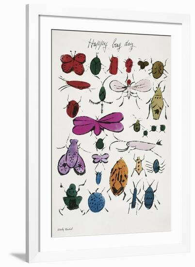 Happy Bug Day, 1954-Andy Warhol-Framed Art Print