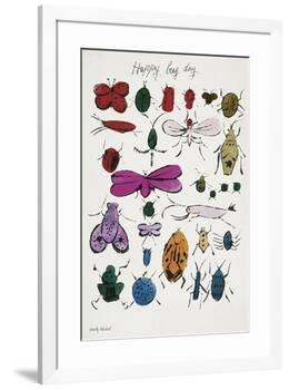 Happy Bug Day, 1954-Andy Warhol-Framed Art Print