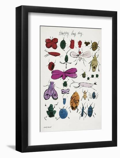 Happy Bug Day, 1954-Andy Warhol-Framed Art Print