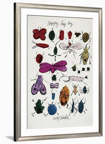 Happy Bug Day, c.1954-Andy Warhol-Framed Giclee Print