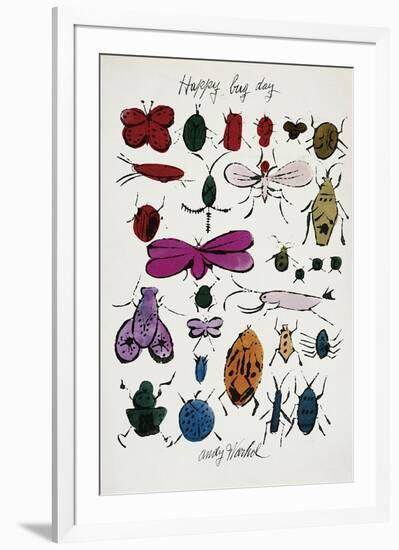 Happy Bug Day, c.1954-Andy Warhol-Framed Giclee Print