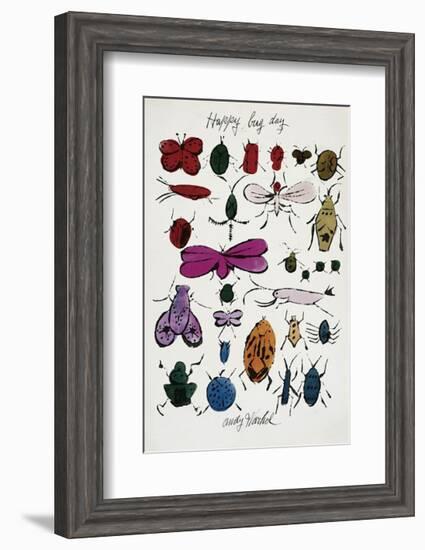 Happy Bug Day, c.1954-Andy Warhol-Framed Giclee Print