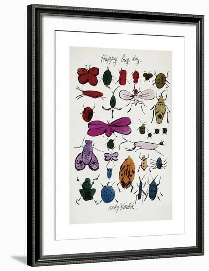 Happy Bug Day, c.1954-Andy Warhol-Framed Giclee Print