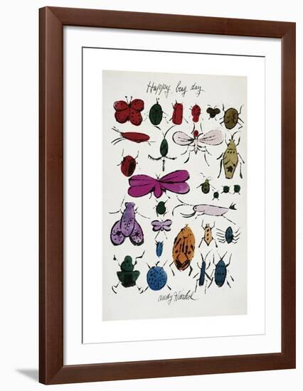 Happy Bug Day, c.1954-Andy Warhol-Framed Giclee Print