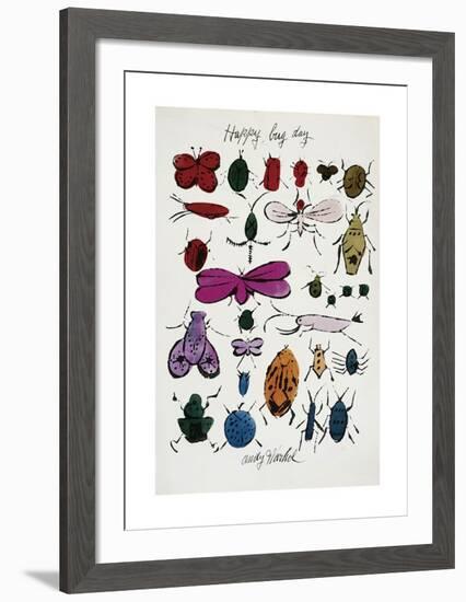 Happy Bug Day, c.1954-Andy Warhol-Framed Giclee Print