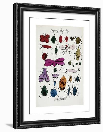 Happy Bug Day, c.1954-Andy Warhol-Framed Giclee Print