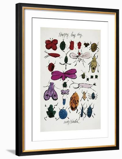 Happy Bug Day, c.1954-Andy Warhol-Framed Giclee Print