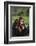 Happy Chimpanzee Family-DLILLC-Framed Photographic Print