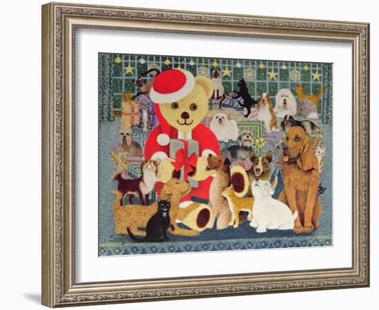 Happy Christmas-Pat Scott-Framed Giclee Print