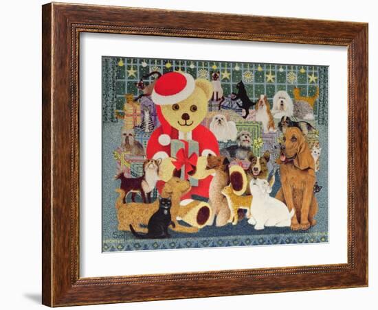 Happy Christmas-Pat Scott-Framed Giclee Print