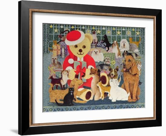 Happy Christmas-Pat Scott-Framed Giclee Print