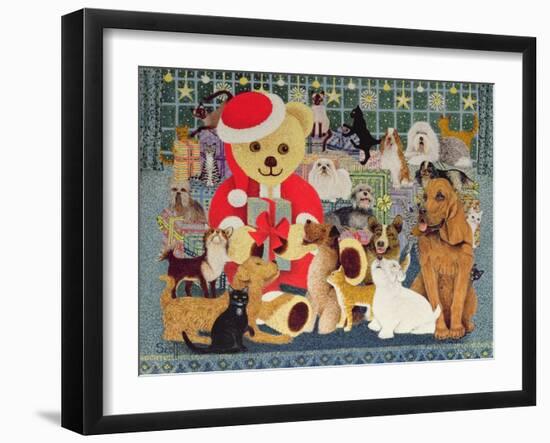 Happy Christmas-Pat Scott-Framed Giclee Print