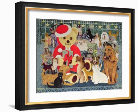 Happy Christmas-Pat Scott-Framed Giclee Print