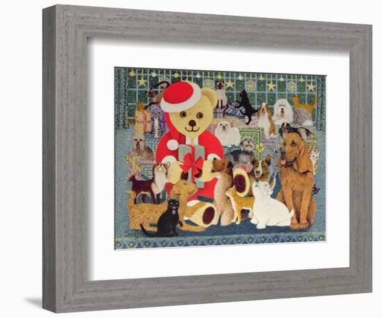 Happy Christmas-Pat Scott-Framed Giclee Print
