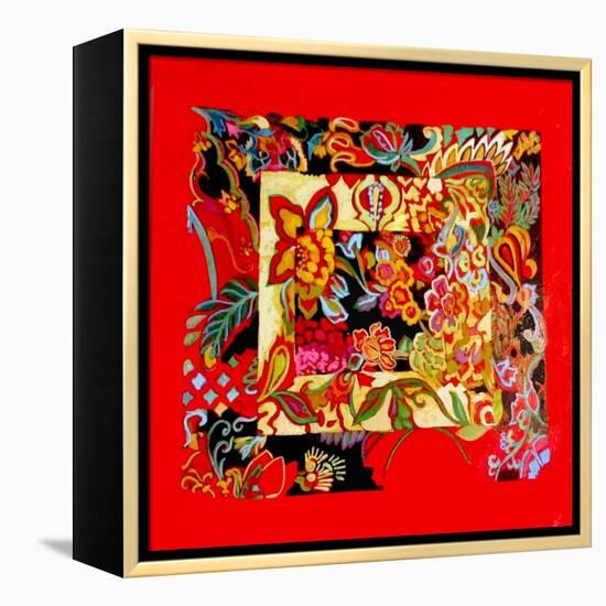Happy colors for Spring-Linda Arthurs-Framed Premier Image Canvas