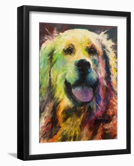 Happy Companion I-Walt Johnson-Framed Art Print