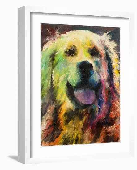 Happy Companion I-Walt Johnson-Framed Art Print