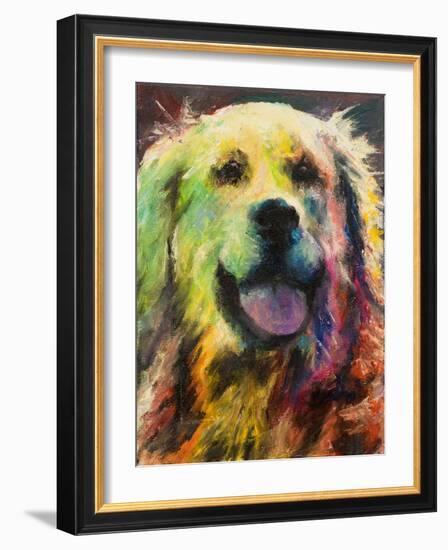 Happy Companion I-Walt Johnson-Framed Art Print