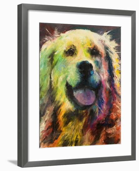 Happy Companion I-Walt Johnson-Framed Art Print