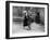 Happy Couple Dancing-null-Framed Photo