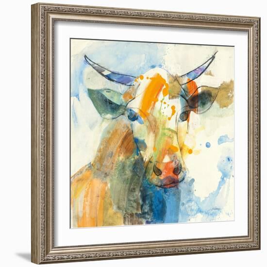 Happy Cows I-Albena Hristova-Framed Art Print