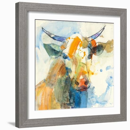 Happy Cows I-Albena Hristova-Framed Art Print