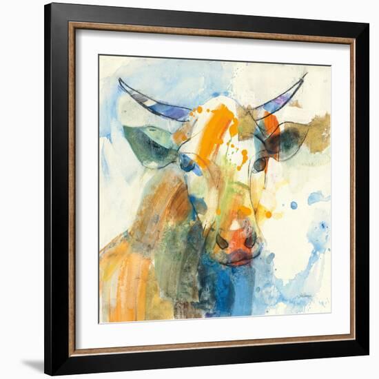 Happy Cows I-Albena Hristova-Framed Art Print