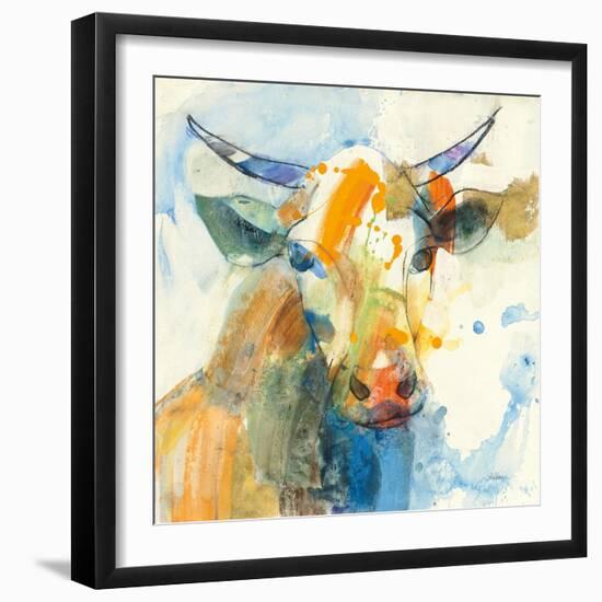 Happy Cows I-Albena Hristova-Framed Art Print