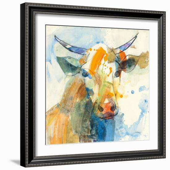 Happy Cows I-Albena Hristova-Framed Art Print