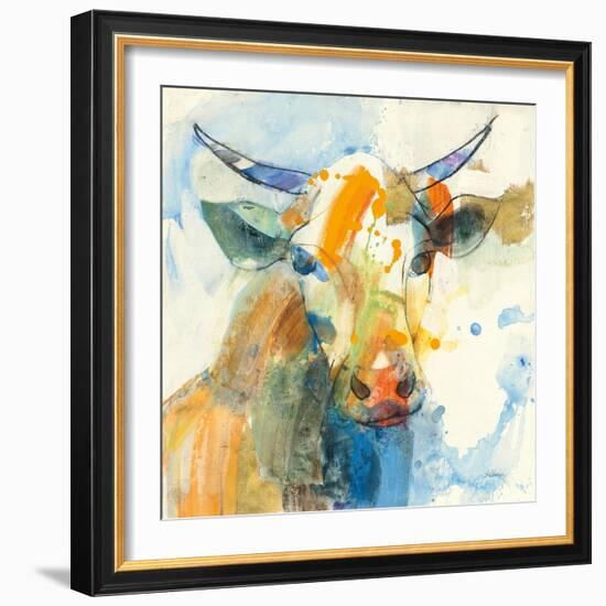 Happy Cows I-Albena Hristova-Framed Art Print