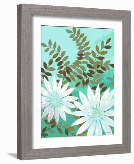 Happy Daises III-Herb Dickinson-Framed Photographic Print